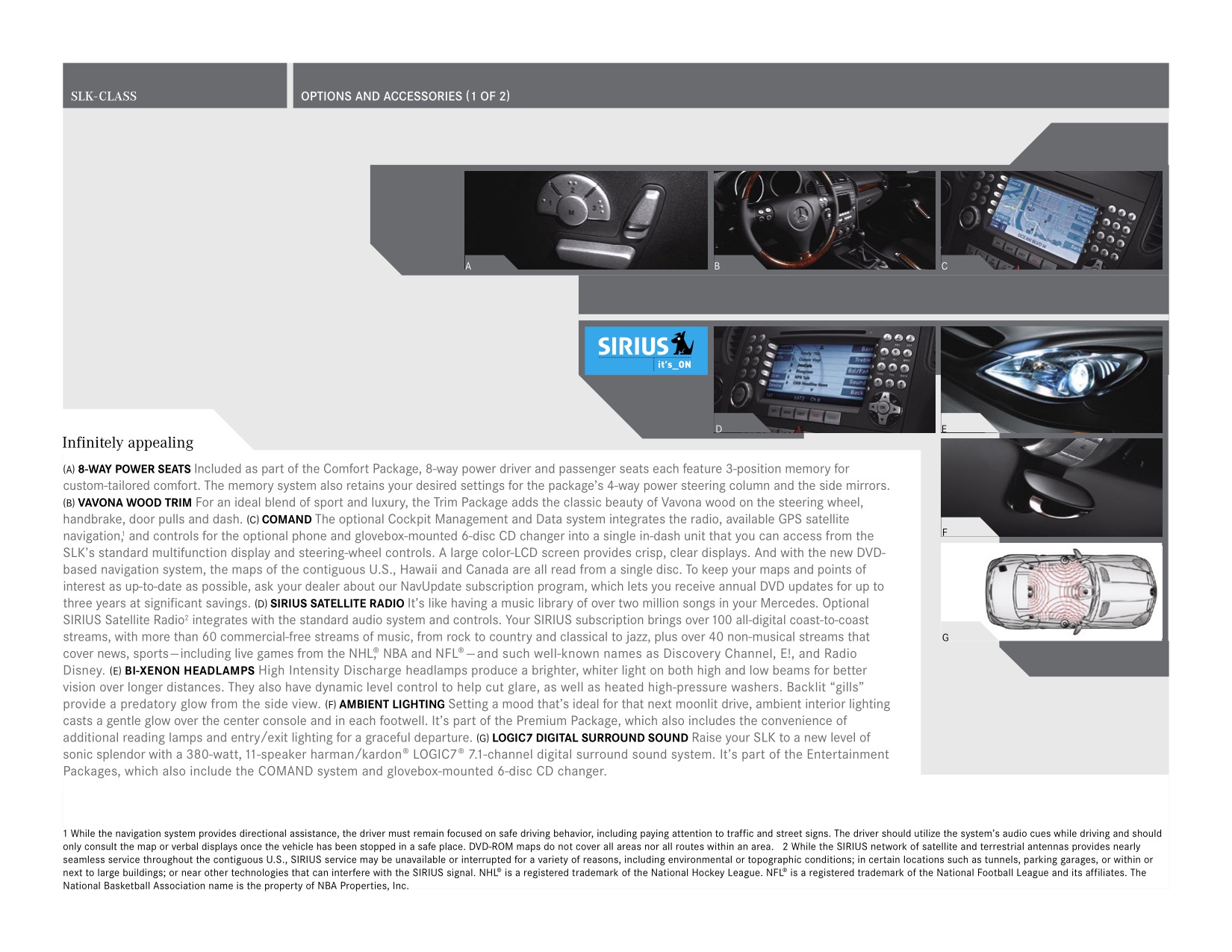 2005 Mercedes-Benz SLK Brochure Page 6